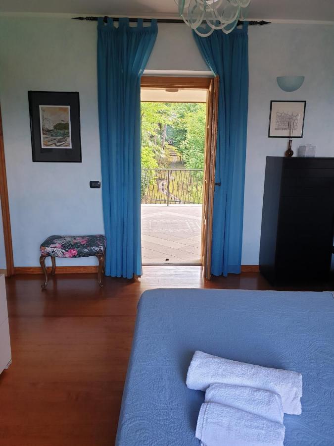 L'Ortensia Della Villa Isabella, Camera Con Vista Lago, Balcone Sul Parco E Bagno Esclusivo All'Esterno Della Camera Стреза Екстериор снимка
