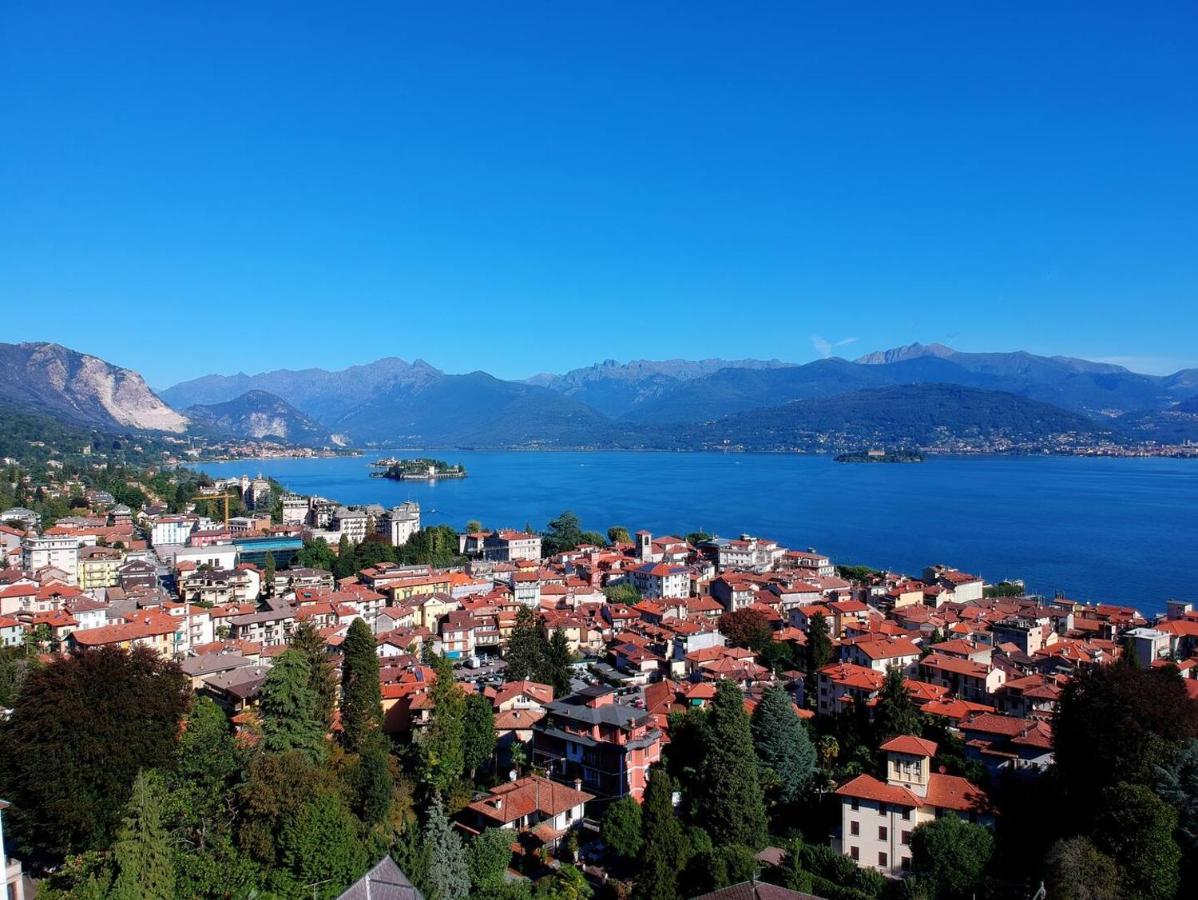L'Ortensia Della Villa Isabella, Camera Con Vista Lago, Balcone Sul Parco E Bagno Esclusivo All'Esterno Della Camera Стреза Екстериор снимка