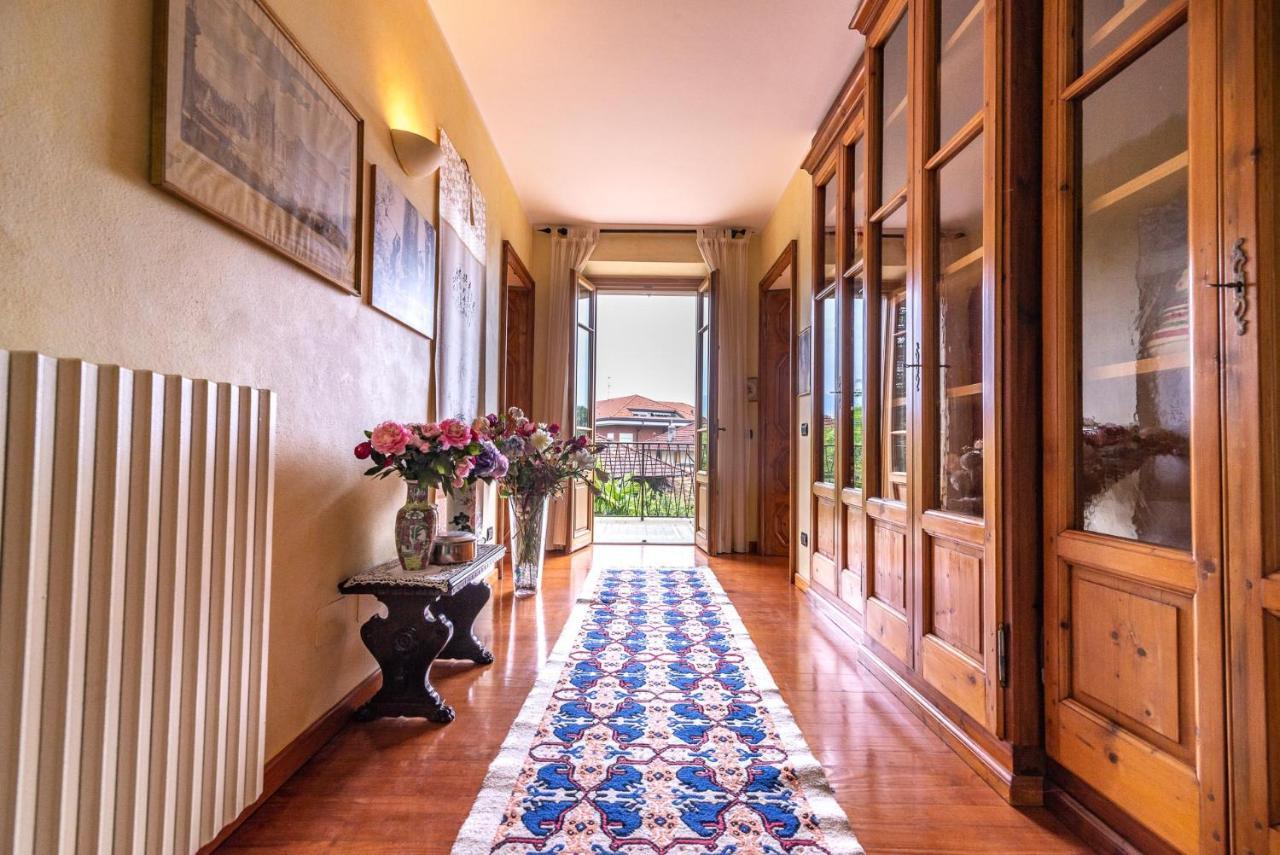 L'Ortensia Della Villa Isabella, Camera Con Vista Lago, Balcone Sul Parco E Bagno Esclusivo All'Esterno Della Camera Стреза Екстериор снимка