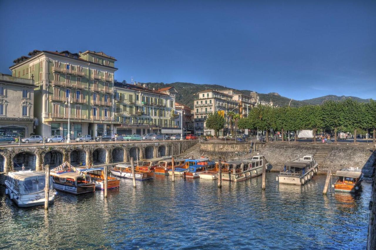 L'Ortensia Della Villa Isabella, Camera Con Vista Lago, Balcone Sul Parco E Bagno Esclusivo All'Esterno Della Camera Стреза Екстериор снимка